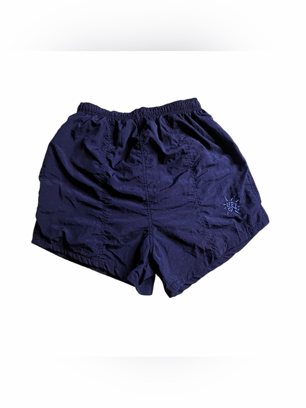 Surf Odyssey Sears 90s Vtg Black Mesh Lined Nylon Board Swim Trunks Sz S